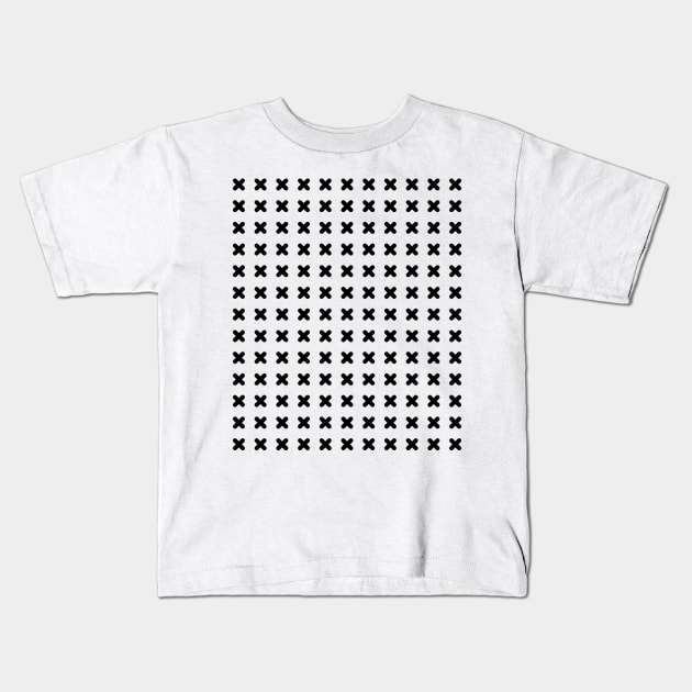 Minimal X Pattern Simple Minimalist Design Gift Women Men Boys Girls